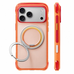 Husa pentru iPhone 18 Pro Max / iPhone 17 Pro Max - Torras O3 Air Core - Prism Coral