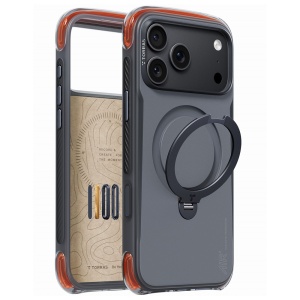 Husa pentru iPhone 18 Pro Max / iPhone 17 Pro Max - Torras Ostand Q3 Air Pro - Black