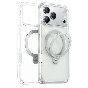 Husa pentru iPhone 18 Pro Max / iPhone 17 Pro Max - Torras Ostand Spin Series - Clear