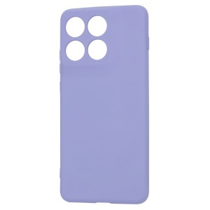 Husa pentru Motorola Edge 70, SKYDDAR INNOVATION, din Silicon Catifelat, SoftElegance, set cu sticker, Violet - Img 4