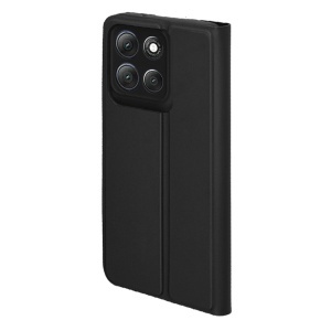 Husa pentru Motorola Moto G86 Power, SKYDDAR INNOVATION, Magskin Book, tip Carte cu Portofel Interior, set cu sticker, Negru - Img 7