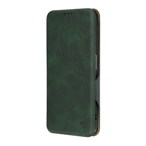 Husa pentru Nothing Phone (2a) / Phone (2a) Plus, SKYDDAR INNOVATION, Safe Wallet tip carte din Piele Ecologica, Suport Carduri, Inchidere Magnetica, Verde, set cu sticker  - Img 7