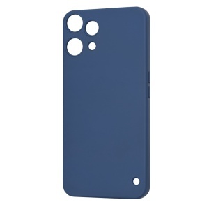 Husa pentru Nothing Phone (3a) Lite, SKYDDAR INNOVATION, din Silicon Catifelat, SoftElegance, set cu sticker, Bleumarin - Img 4