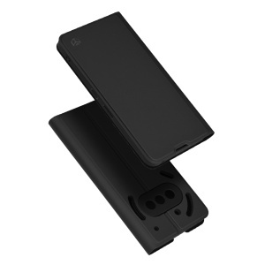 Husa pentru Nothing Phone (3a), SKYDDAR INNOVATION, Prestige, tip Carte cu Portofel Interior, Negru, set cu sticker - Img 6