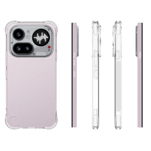 Husa pentru Nothing Phone (4a) Pro din Silicon Slim, Margini Antisoc, set cu sticker, Shockproof Clear Silicone, Transparenta - Img 5