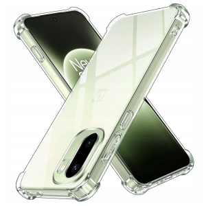 Husa pentru OnePlus 15R din Silicon Slim, Antisoc, set cu sticker, Shockproof Clear Silicone, Transparenta