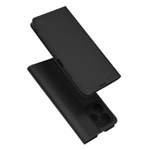 Husa pentru Oppo A5 Pro 5G / A5 Pro 4G, SKYDDAR INNOVATION, Magskin Book, tip Carte cu Portofel Interior, Negru, set cu sticker - Img 6