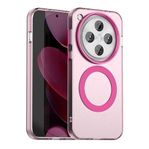 Husa pentru Oppo Find X8 Pro, MagSafe, Antisoc, set cu sticker, CandyCase, Roz