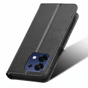 Husa pentru OPPO Reno A6 Pro tip carte,cu Portofel Interior, set cu sticker, Smart Case, Negru - Img 2