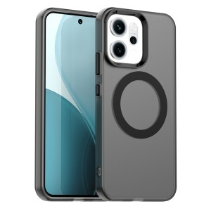 Husa pentru Oppo Reno14, MagSafe, Antisoc, set cu sticker, CandyCase, Negru
