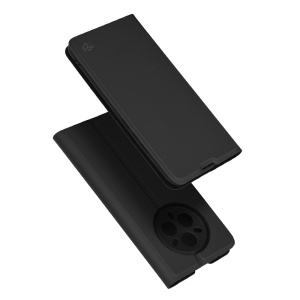 Husa pentru Realme 14 Pro+, SKYDDAR INNOVATION, Prestige, tip Carte cu Portofel Interior, Negru, set cu sticker - Img 8