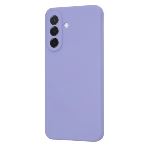 Husa pentru Samsung Galaxy A37 5G, SKYDDAR INNOVATION, din Silicon Catifelat, SoftElegance, set cu sticker, Violet - Img 3