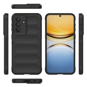 Husa pentru Samsung Galaxy A37 5G, SKYDDAR INNOVATION, Magic Shield, din Silicon Mat, set cu sticker, Bleu - Img 2