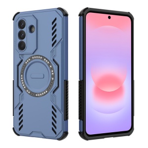 Husa pentru Samsung Galaxy A37 5G, SKYDDAR INOVATION, ArmorMag, Magsafe, set cu sticker, Albastru - Img 2