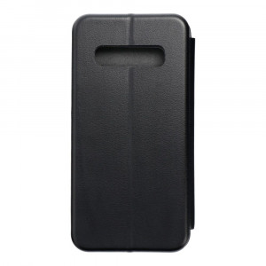 Husa pentru Samsung Galaxy S10 tip carte cu buzunar interiot, Skyddar Elegance - Negru - Img 2
