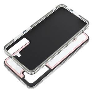 Husa pentru Samsung Galaxy S24 FE, SKYDDAR INNOVATION, TEDDY BEAR, din Silicon cu Sclipici, Protectie Completa, Roz, set cu sticker - Img 2