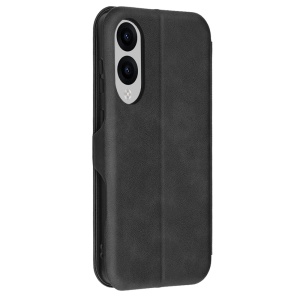 Husa pentru Samsung Galaxy S25 Edge, SKYDDAR INNOVATION, Pocket Safe, tip carte din Piele Ecologica, Suport Carduri, Inchidere Magnetica, set cu sticker, Negru - Img 6