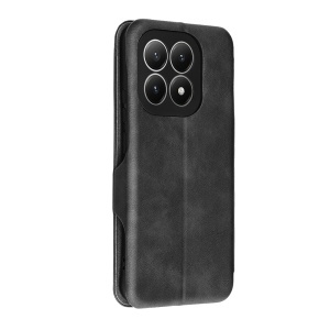 Husa pentru Xiaomi 15T, SKYDDAR INNOVATION, Safe Wallet tip carte din Piele Ecologica, Suport Carduri, Inchidere Magnetica, set cu sticker, Negru - Img 5