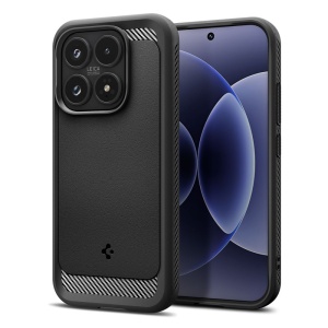 Husa pentru Xiaomi 17 - Spigen Rugged Armor - Matte Black