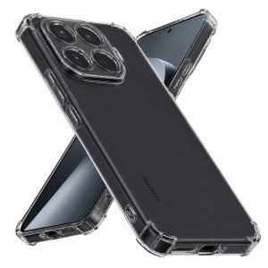Husa pentru Xiaomi 17T Pro din Silicon Slim, Margini Antisoc, set cu sticker, Shockproof Clear Silicone, Transparenta