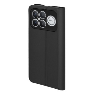 Husa pentru Xiaomi Poco F8 Ultra, SKYDDAR INNOVATION, Magskin Book, tip Carte cu Portofel Interior, set cu sticker, Negru - Img 7