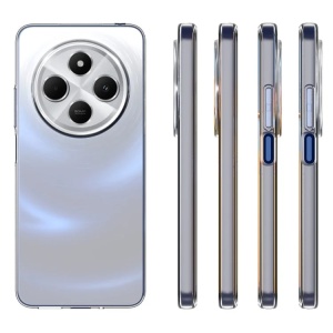 Husa pentru Xiaomi Redmi 14C din silicon transparent, SKDR ClearGuard - Transparent - Img 5