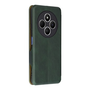 Husa pentru Xiaomi Redmi 14C / Poco C75, SKYDDAR INNOVATION, Safe Wallet tip carte din Piele Ecologica, Suport Carduri, Inchidere Magnetica, Verde, set cu sticker  - Img 8