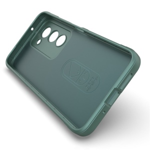 Husa pentru Xiaomi Redmi 15 5G / Redmi 15 4G, SKYDDAR INNOVATION, Magic Shield, din Silicon Mat, set cu sticker, Verde - Img 4
