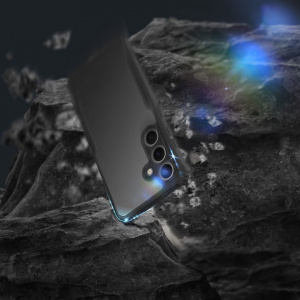 Husa pentru Xiaomi Redmi A3, SKYDDAR INNOVATION, StealthArmor, Antisoc, set cu sticker, Negru - Img 3