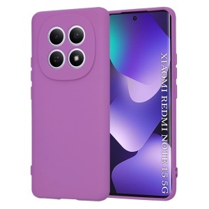 Husa pentru Xiaomi Redmi Note 15 4G / Redmi Note 15 5G / Poco M8 5G, SKYDDAR INNOVATION, din Silicon Catifelat, SoftElegance, set cu sticker, Mov