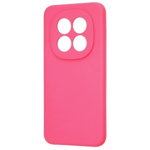 Husa pentru Xiaomi Redmi Note 15 Pro+ 5G / Poco M8 Pro 5G, SKYDDAR INNOVATION, din Silicon Catifelat, SoftElegance, set cu sticker, Fucsia - Img 4