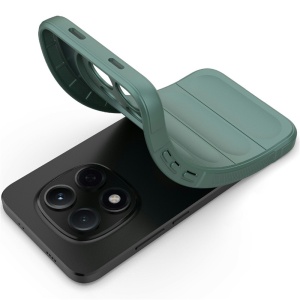 Husa pentru Xiaomi Redmi Note 15 Pro+ 5G / Poco M8 Pro 5G, SKYDDAR INNOVATION, Magic Shield, din Silicon Mat, set cu sticker, Verde - Img 2