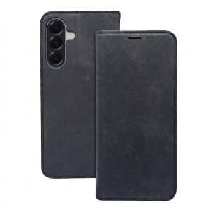 Husa Samsung Galaxy A17 / Galaxy A26 5G tip carte, piele ecologica, buzunar interior, set cu sticker, smart suede, - Img 1