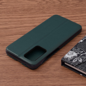 Husa Samsung Galaxy A52 5G / A52s 5G tip carte, Techsuit eFold - Dark Green - Img 7
