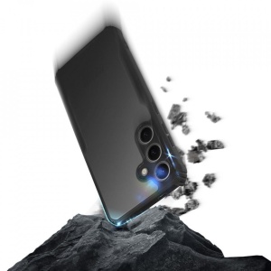 Husa Samsung Galaxy A56, Antisoc, Margini cauciucate, StealthArmor, Negru - Img 2