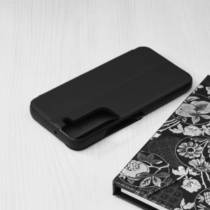 Husa Samsung Galaxy S22 tip carte, Techsuit eFold - Negru - Img 3