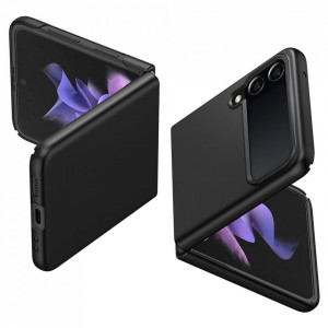 Husa Samsung Galaxy Z Flip3 5G, Spigen AirSkin - Negru