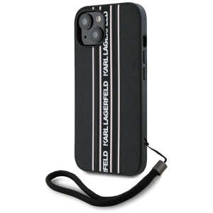 Huse pentru iPhone 15, Karl Lagerfeld, Saffiano Athleisure, Verde