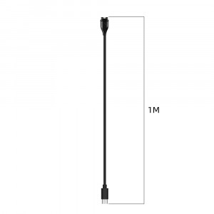 Incarcator pentru Garmin Watch, USB-C, 5W, 1m - Techsuit (TGC2) - Black - Img 4