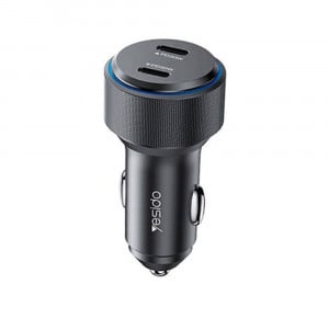 Incarcator pentru Masina Type-C, 60W - Yesido (Y48) - Black