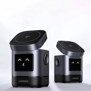 Incarcator Pliabil fara Fir 2in1, 25W, USB-C, MPP, Ugreen W709, Negru - Img 3