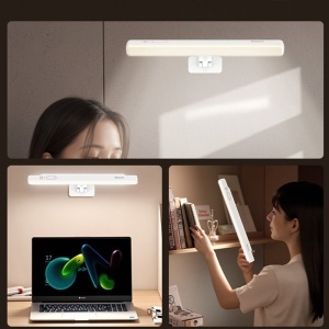Lampa de birou, Wireless, 3600mAh, 114 LED, 5 Trepte, Yesido, Alba - Img 6