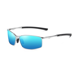 Ochelari de soare barbati, Skyddar 559, Negru;albastru;argintiu
