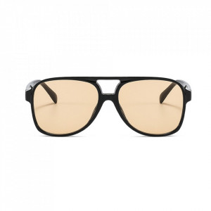 Ochelari de soare Unisex cu protectie UV (98061), Techsuit - Negru/ Light Tea - Img 2