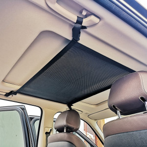 Organizator Auto Plafon Tip Plasa 53x78cm - Techsuit (CNO-T1) - Negru - Img 6