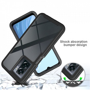 [Pachet 360°] Husa + Folie OPPO A77 5G, Techsuit Defense - Negru - Img 5