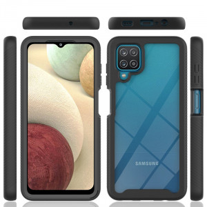 [Pachet 360°] Husa + Folie Samsung Galaxy A22, Techsuit Defense - Negru - Img 5