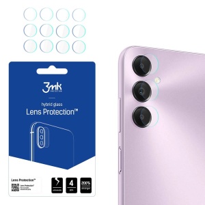 [Pachet 4x] Folie camera pentru Samsung Galaxy A05s, 3mk Lens Protection, Transparenta