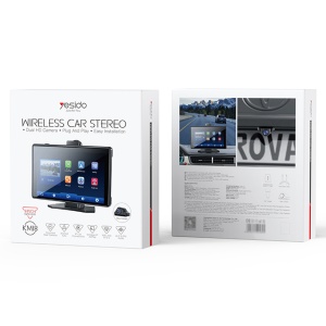 Radio auto wireless, Ecran 9 inch, Dual HD Camera, CarPlay, Android Auto, Yesido, Negru - Img 7