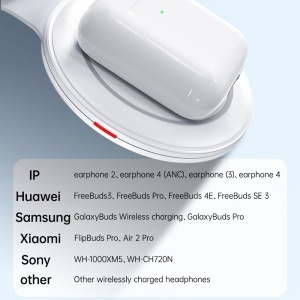 Statie incarcare wireless 5in1, 15W, MagSafe, Pliabila, Suport telefon, Yesido, Alb - Img 5